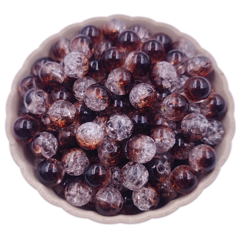 Bộ 5-40 Hạt Tròn 8-16mm Nhiều Màu Sắc Dùng Làm Trang Sức Thủ Công