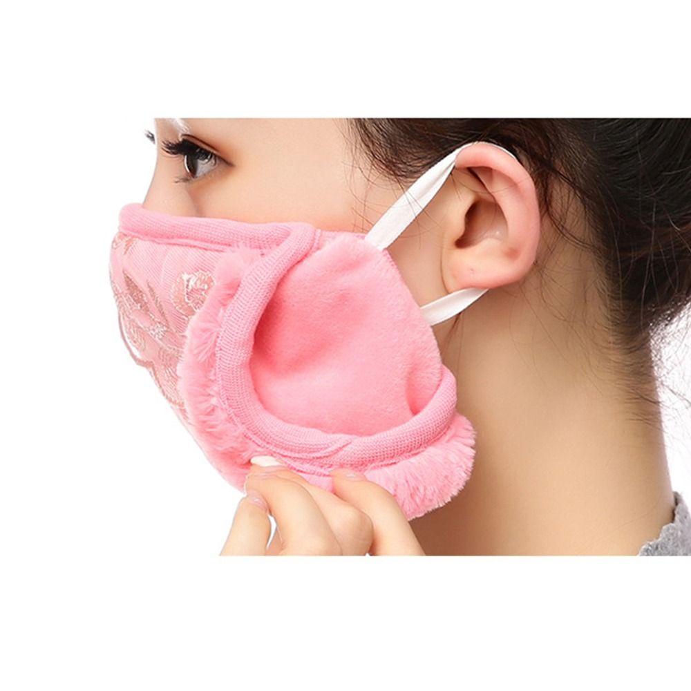 ROSE Chụp Tai Chống Lạnh Thoáng Khí Thời Trang Mùa Đông