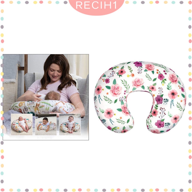 Gối Chữ U 100% Cotton Cho Bé Uống Sữa