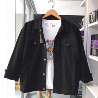 🌟Cao Cấp🌟 Áo Khoác Kaki Nam Nữ Chất Cực Đẹp 6 Màu KK015 - QSTORE