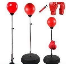 BỘ BOXING NGƯỜI LỚN VÀ TRẺ EM—bao gồm trụ và găng tay