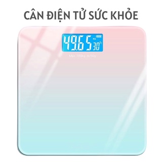 Cân Điện Tử, Cân Sức Khỏe Kính Cường Lực Tải Trọng 180kg Màn Hình Led Công Nghệ Hiện Đại Độ Chính Xác Cao kh31