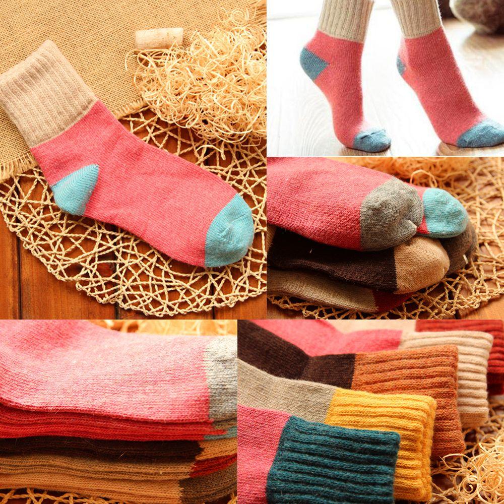 Vớ Nhung Dày Dặn Phong Cách Retro Thời Trang Thu Đông