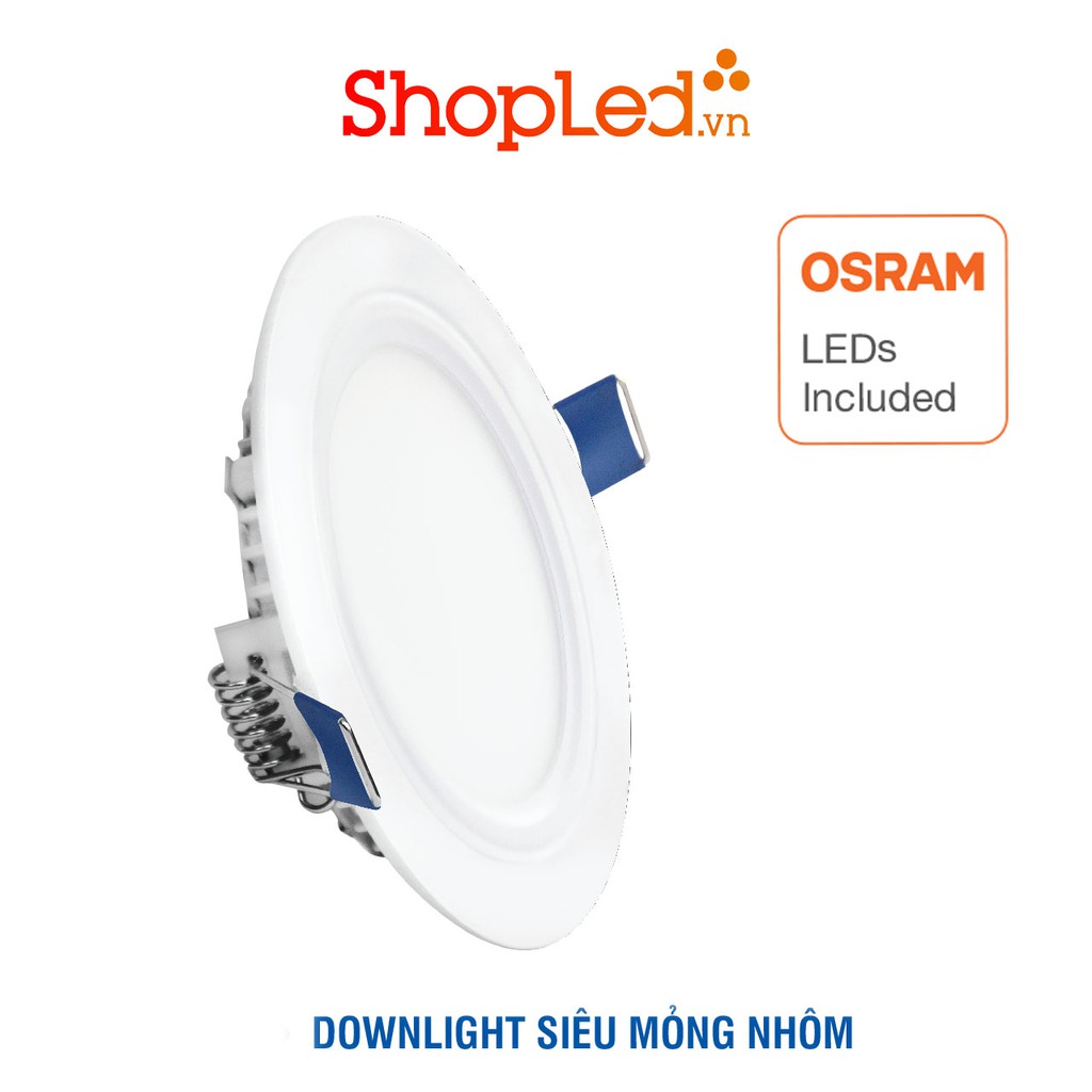 ĐÈN LED DOWNLIGHT SIÊU MỎNG ROMAN ELD3018 HỢP KIM NHÔM - CHIP LED OSRAM CAO CẤP, TIẾT KIỆM ĐIỆN NĂNG