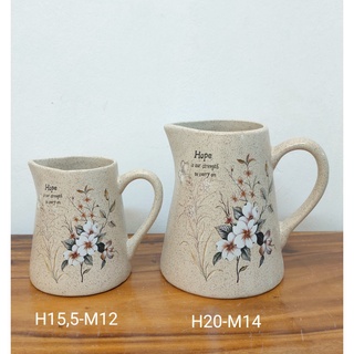 Bình cắm hoa vintage- Gốm Sứ Bát Tràng