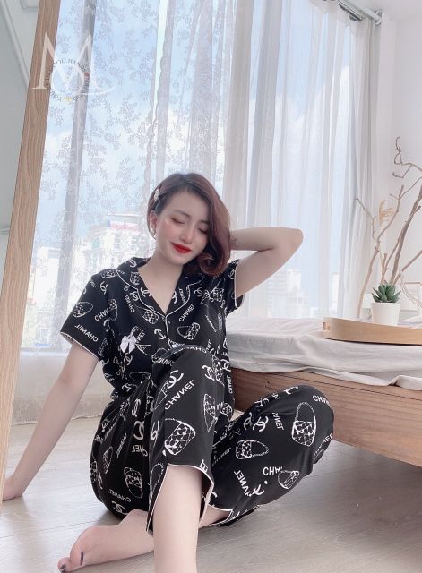 BỘ PIZAMA LỤA ĐŨI MAI NGÔ (<58kg) | BigBuy360 - bigbuy360.vn