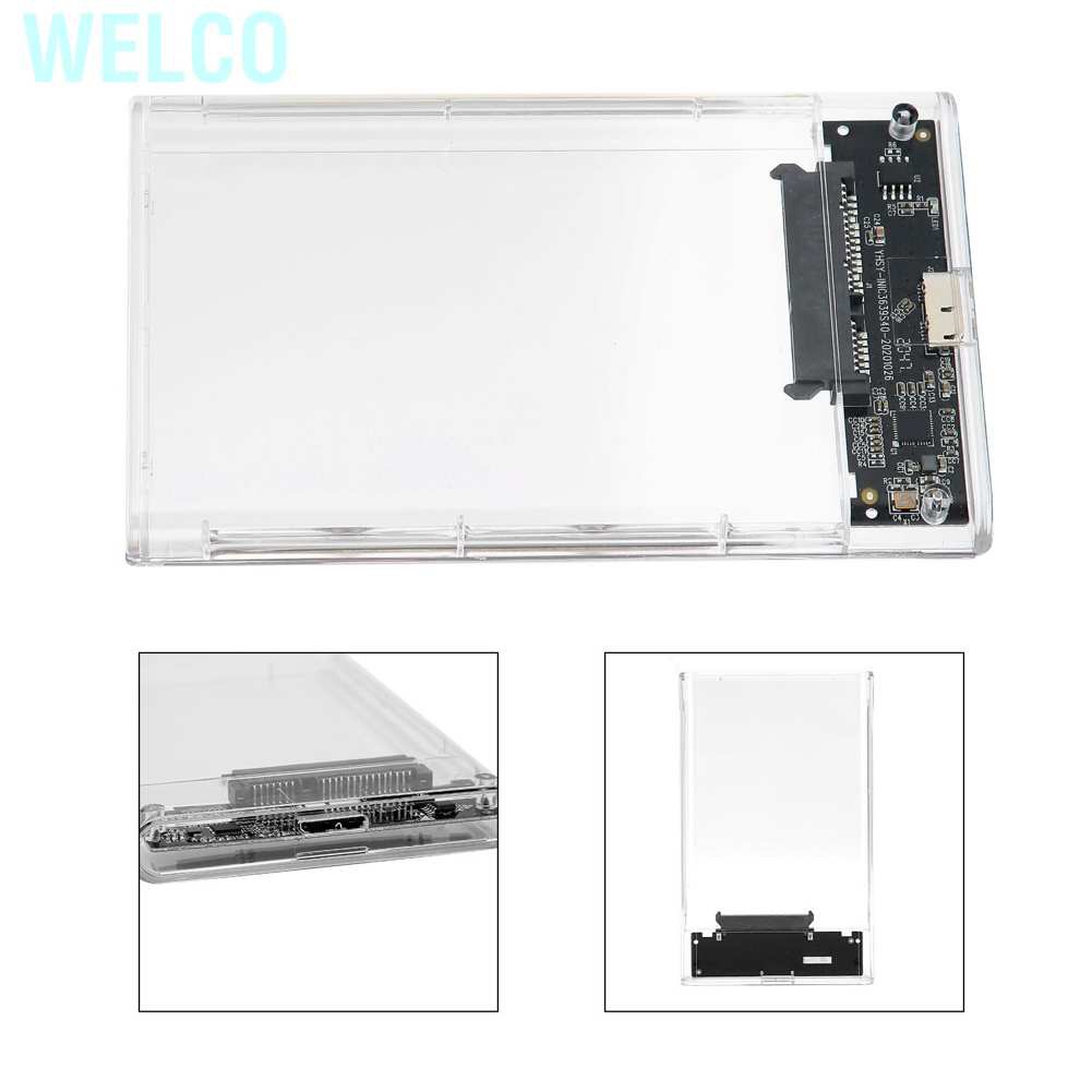 Vỏ Ổ Cứng Ssd Usb 3.0 Tốc Độ Cao 2.5 Inch