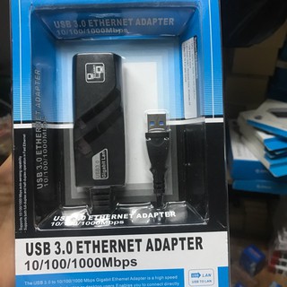 Dây chuyển đổi cổng usb 3.0 sang cổng mạng lan rj45