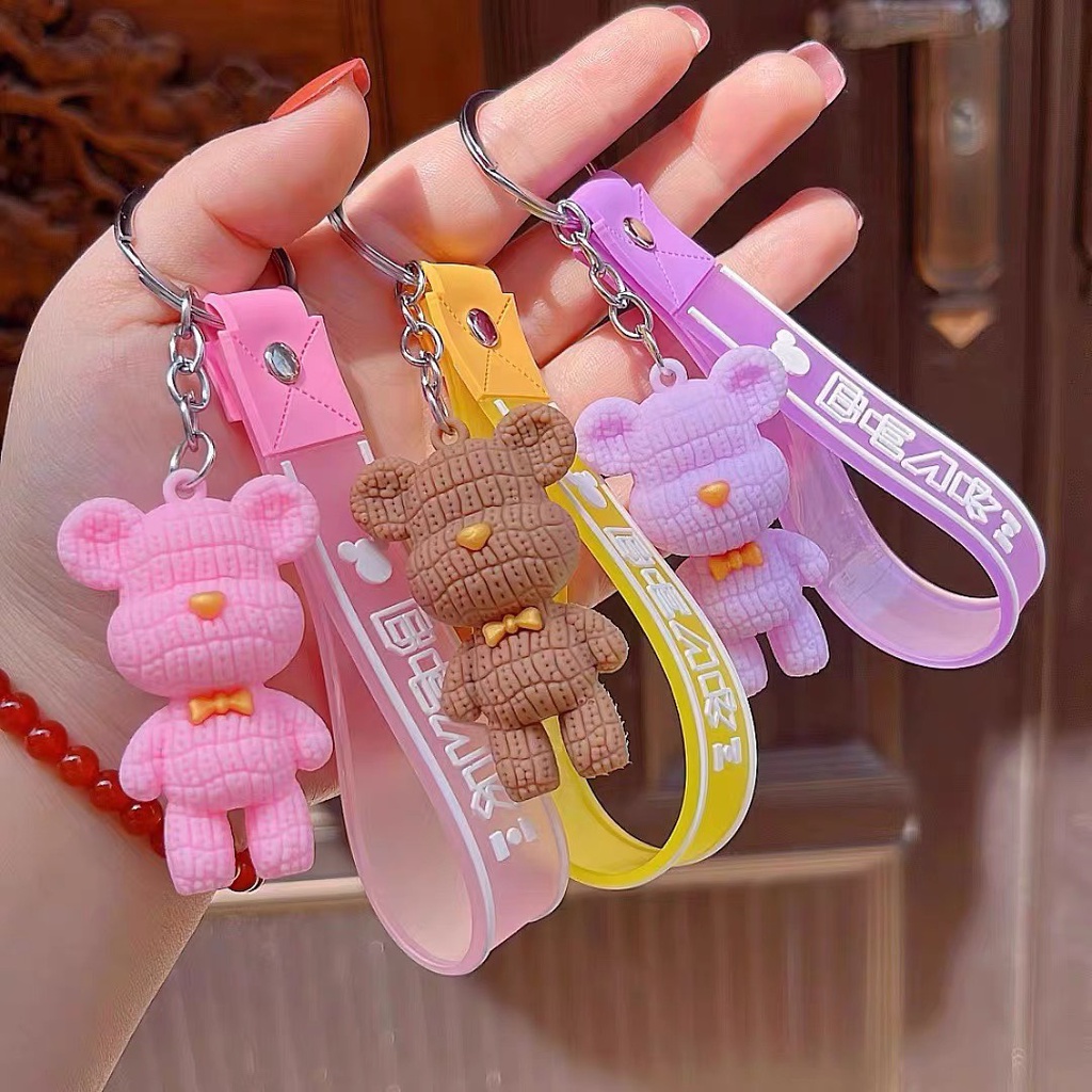 [ sỉ ] Móc khoá Bearick giá rẻ theo trend mới dùng làm quà tặng, ý nghĩa treo balo