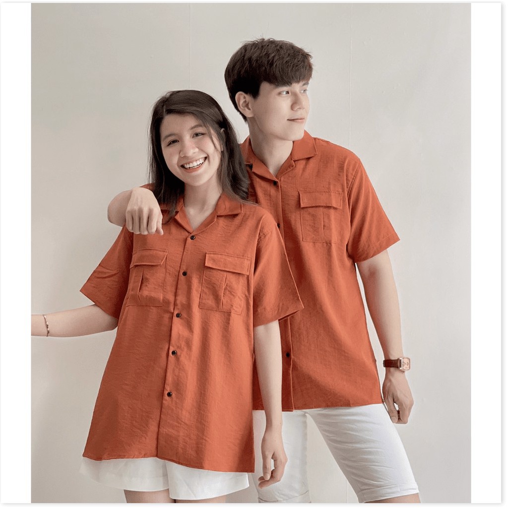 ÁO SƠ MI ĐŨI CO VEST,CÓ TÚI,MÀU SẮC HÀI HÒA,CHẤT LIỆU VÃI THOÁNG MÁT LANA FASHION