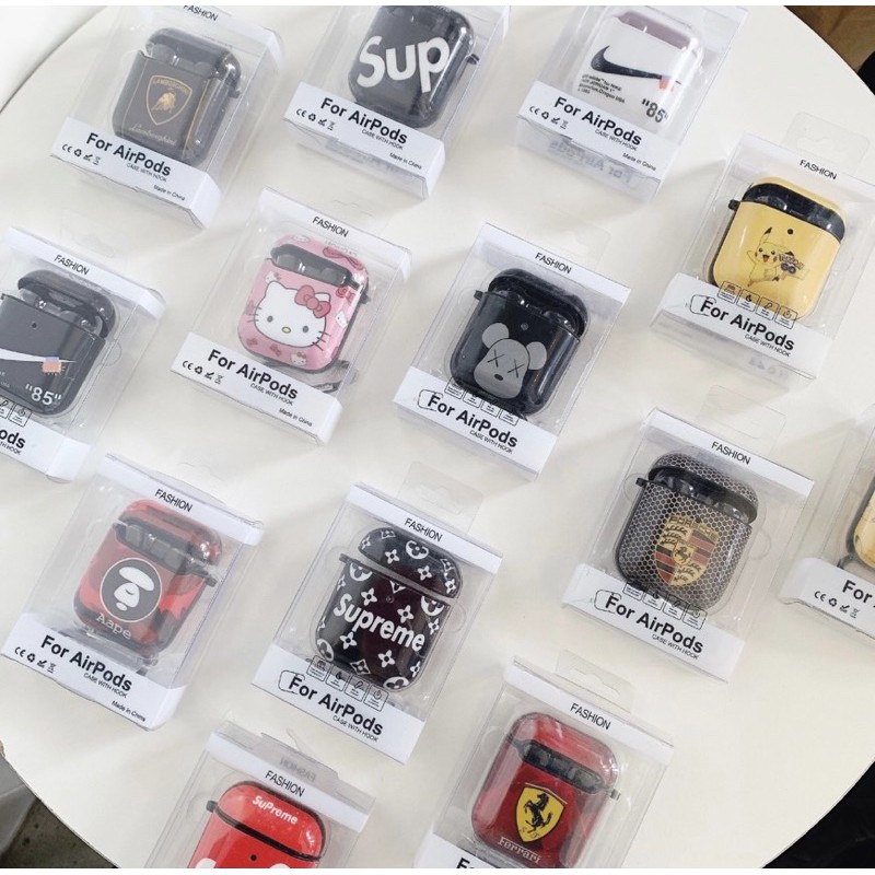 Vỏ Tai Nghe Airpods 1/Airpods 2 Chất Liệu IMD Cao Cấp Hình Cực Chất