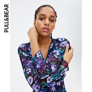 (Sẵn) Váy hoa Pull&Bear auth canh sale,kèm ảnh thật