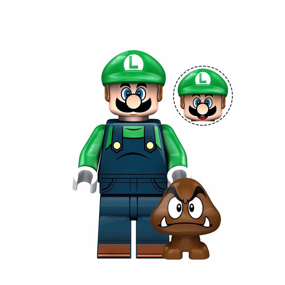 Bộ 11 Mô Hình Lego Xếp Hình Super Mario Bros Hoạt Hình Sáng Tạo Cho Bé