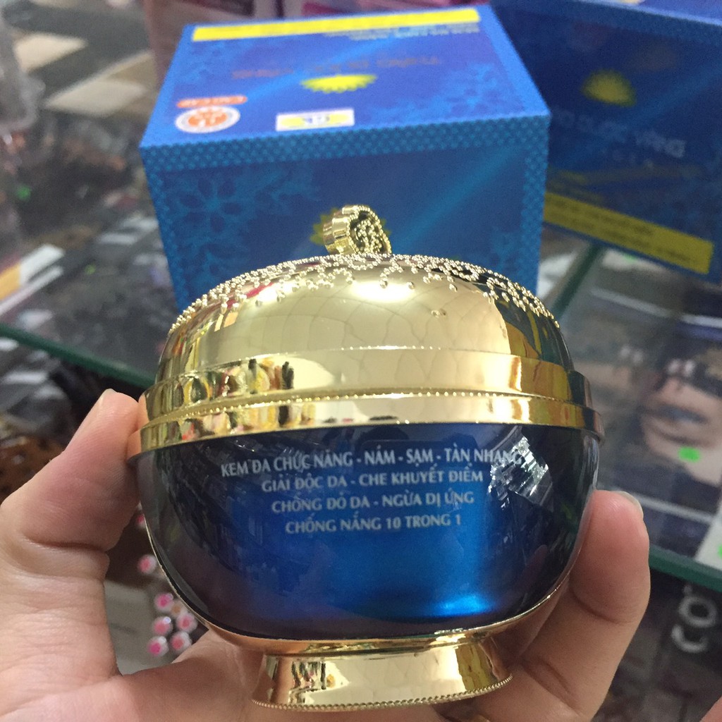 KEM THẢO DƯỢC VÀNG HŨ LỚN VIP HỘP XANH