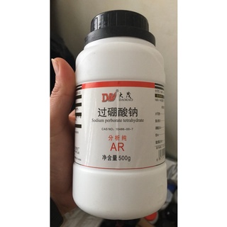 Hoá chất sodium perborate tetrahydrate cas 10486-00-7 chai 500g