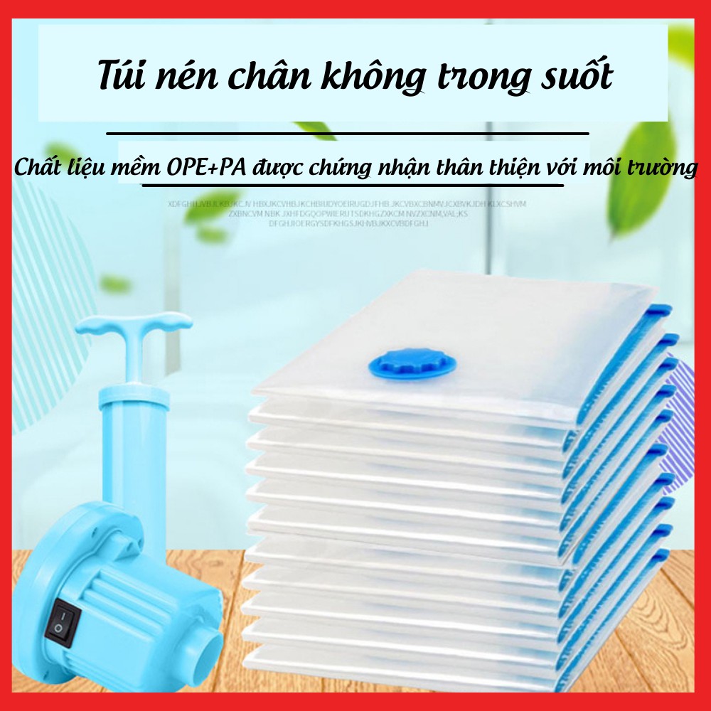 Túi gút chân không , túi đựng quần áo chăn màn chống nấm mốc ATILA. SHOP