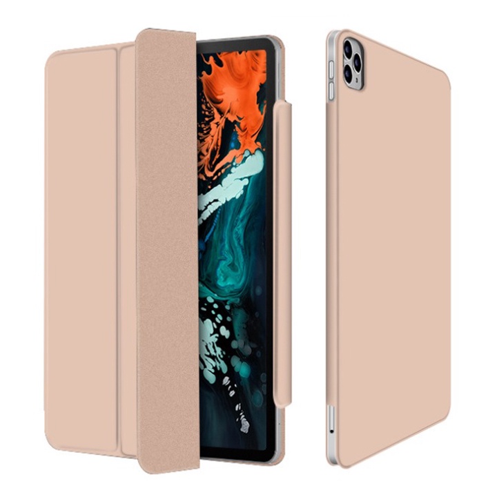 Ốp Lưng iPad Pro 11', Pro 12.9' (20/21), Ốp Lưng iPad mini 6 gập từ tính đa góc - Mã TZAT913