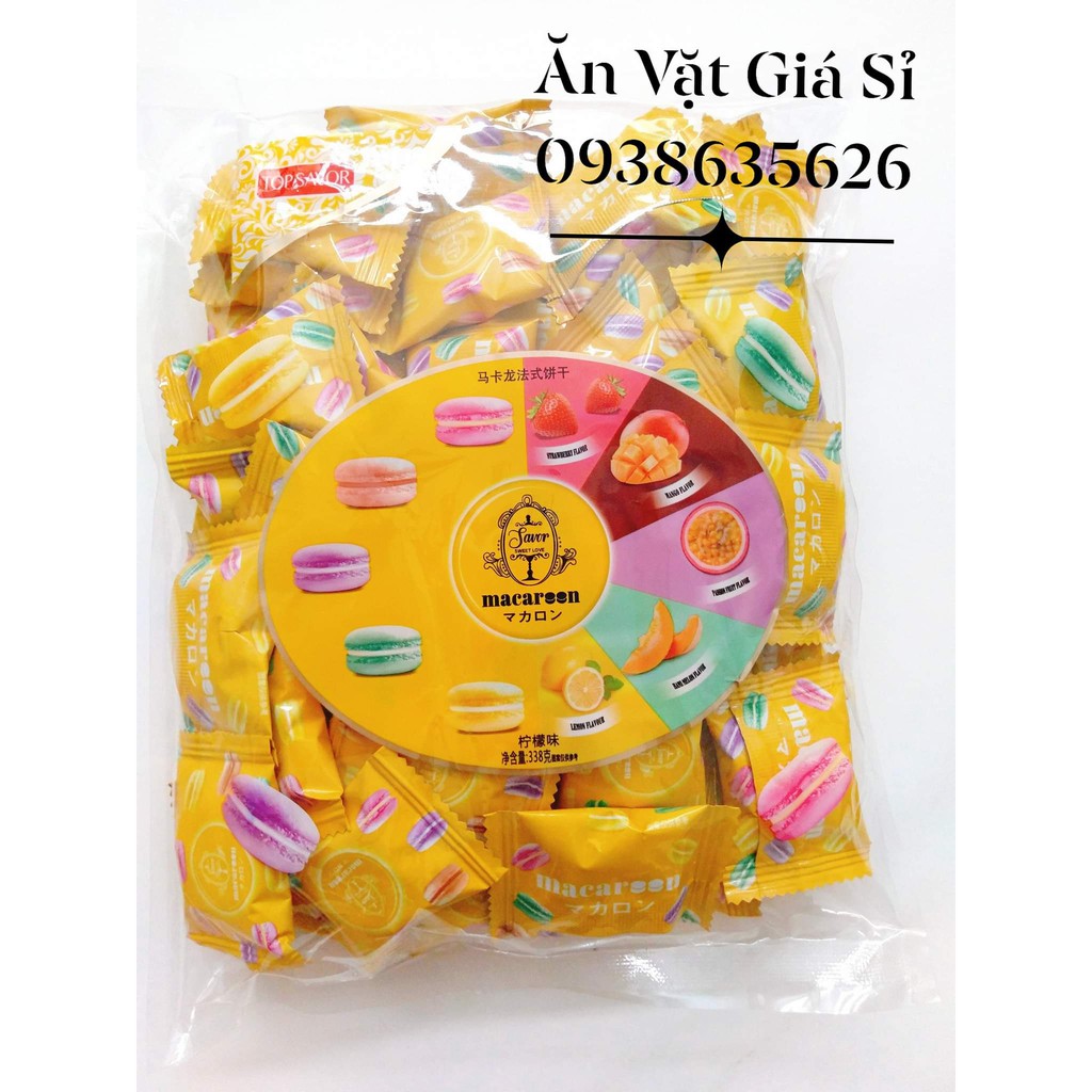 Gói 50 Cái Bánh Macaroon - Top Saver