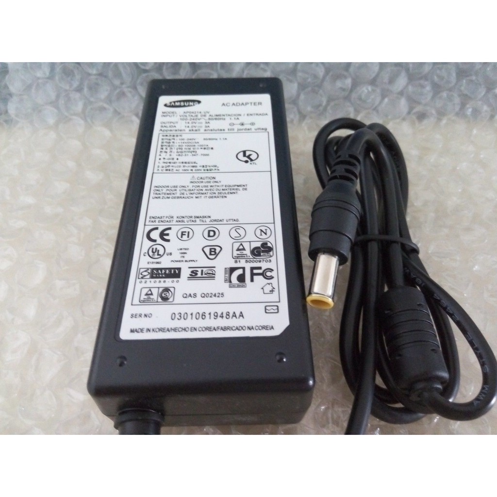 Sạc nguồn màn hình samsung 14v-3a nguồn camera 12v 5a tặng kèm dây nguồn PC bảo hành 12 tháng TTBO COMPUTER