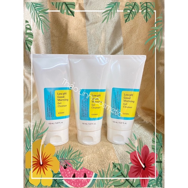 Sữa rửa mặt Cosrx Low PH Good Morning Gel Cleanser dạng gel chiết từ dầu cây trà