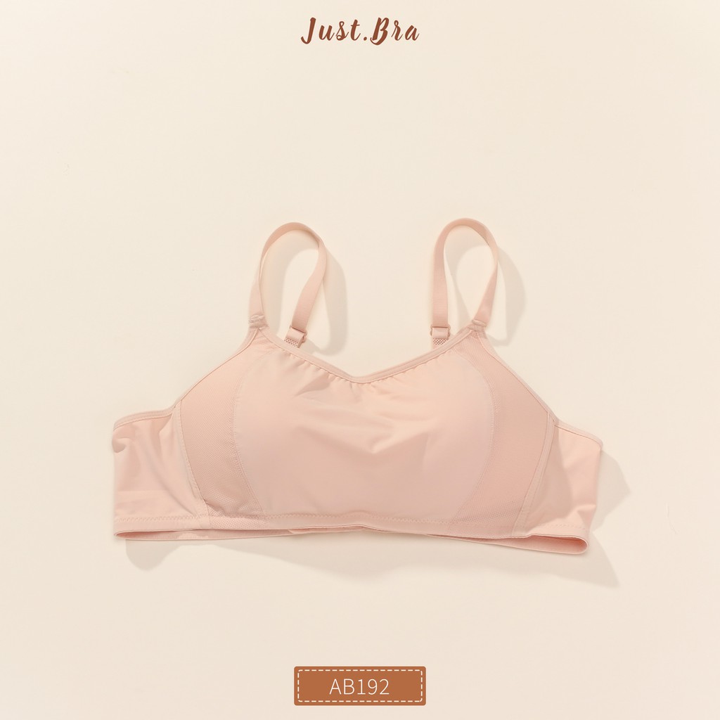 Áo ngực không gọng Just Bra bản to dành cho ngực lớn và mẹ bỉm sữa AB192 | BigBuy360 - bigbuy360.vn