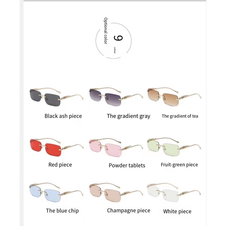 Kính Mát Gọng Vuông Họa Tiết Da Báo Thời Trang 2022 Dành Cho Nam Và Nữ