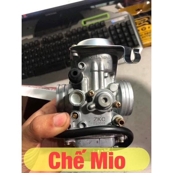 Bộ chế hoà khí xe Mio xe Yamaha/Bình xăng con Mio
