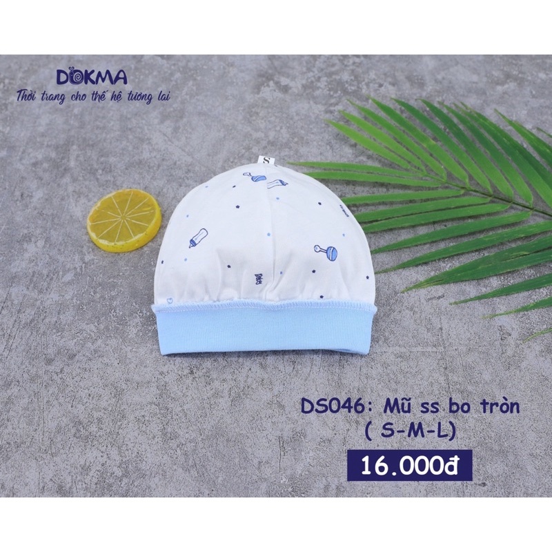 Mũ sơ sinh cotton Dokma