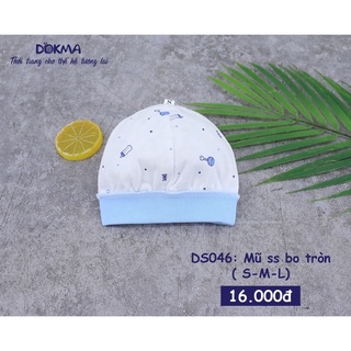 Mũ sơ sinh cotton Dokma