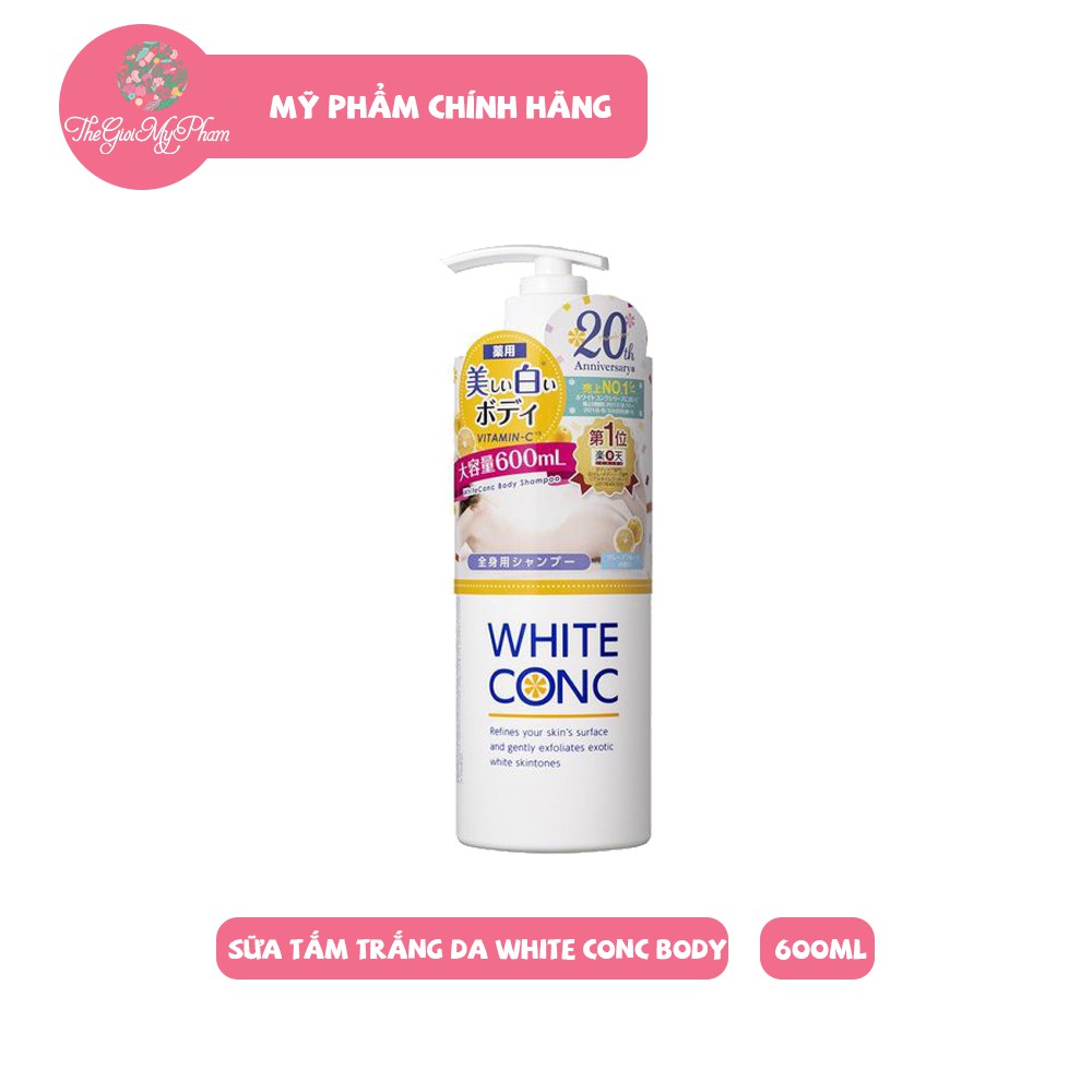 Sữa Tắm Trắng Da White Conc Body Shampoo