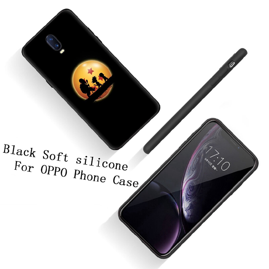 Ốp lưng hình Dragon Ball Z Anime Goku cho OPPO Reno Z 2 2Z 10X Ace 2F Realme 3 Pro X Lite 2 A5