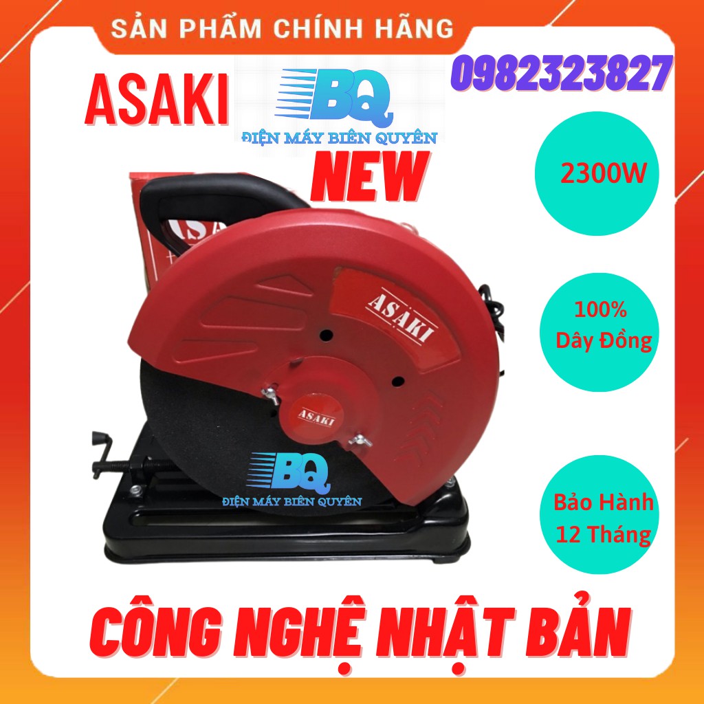 Máy cắt sắt ASAKI chính hãng nhật bản 2300w