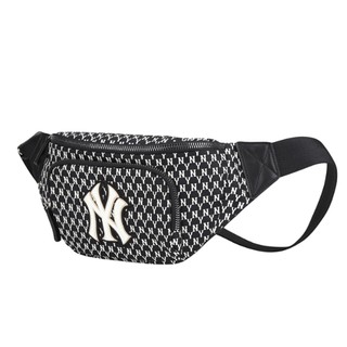 Túi đeo chéo MLB New York YANKEES Monogram Waist /Belt Bag - Màu đen