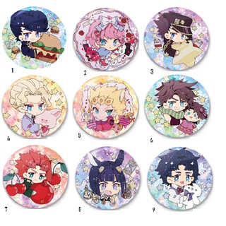 Huy hiệu cái áo nhiều kích thước nhân vật JoJo (27 mẫu)