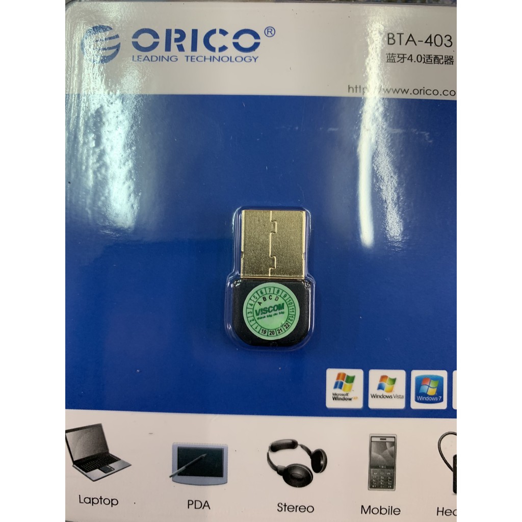 Usb Bluetooth Nhỏ Gọn ORICO BTA 403- Hàng chính hãng
