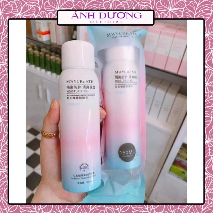 Xịt chống nắng trắng da MayCreate 150ml - anhduong.official.vn
