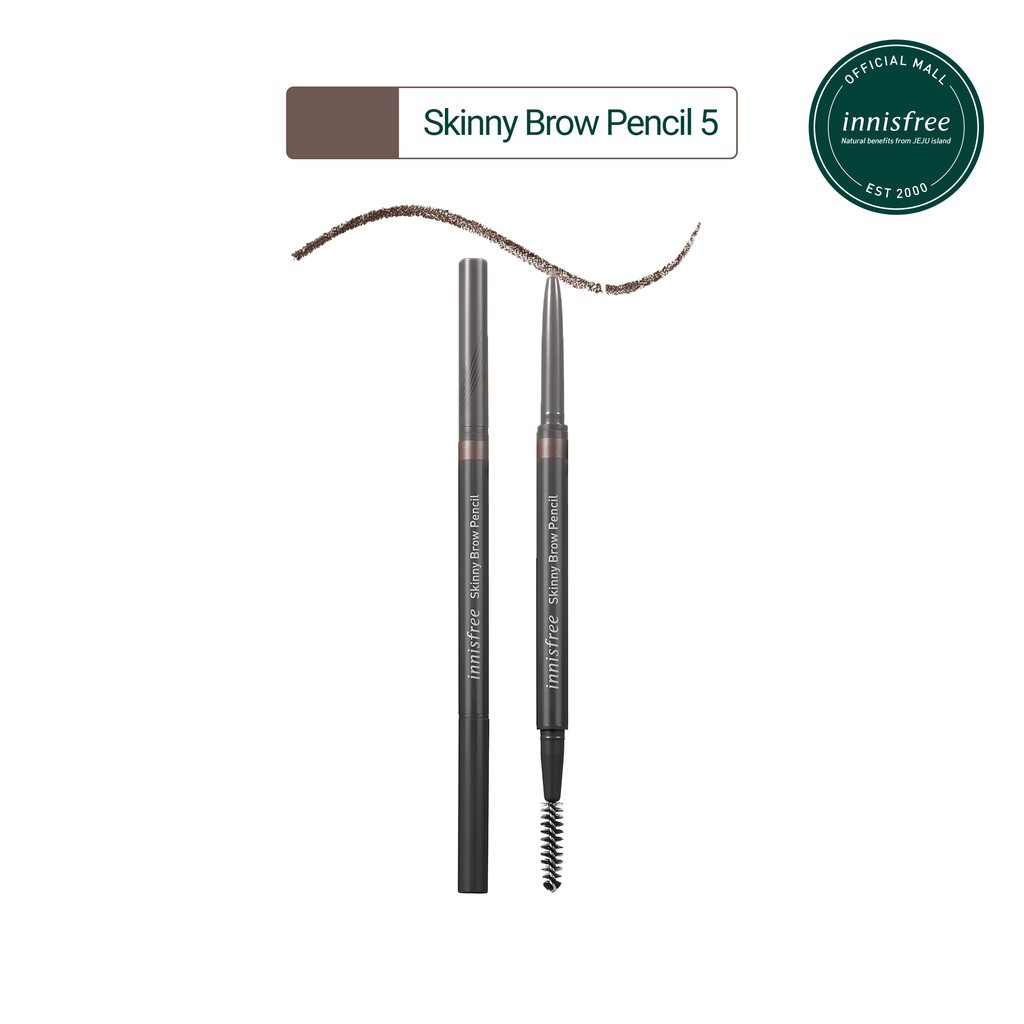 Chì kẻ mày siêu mảnh Innisfree Skinny Brow Pencil