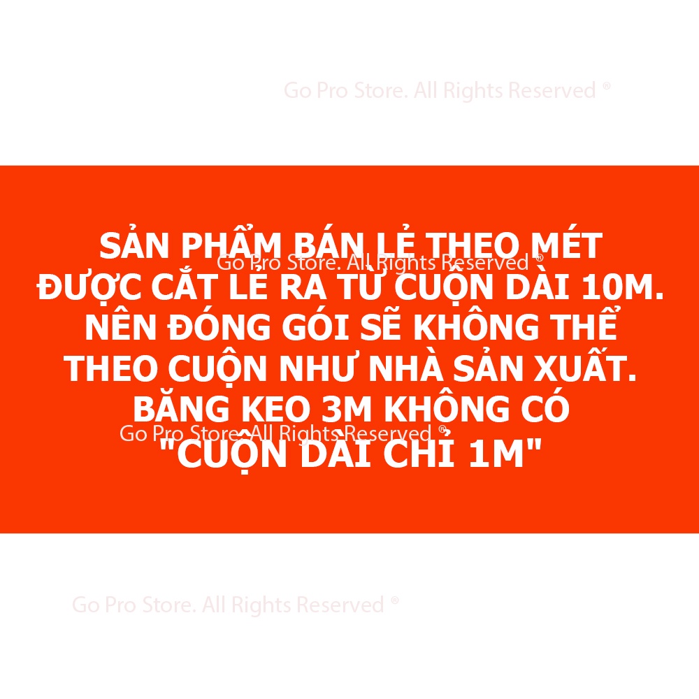 1M Băng Keo Cường Lực 3M Dán Đồ Chơi Xe Máy, Ô tô 10mm x 1M