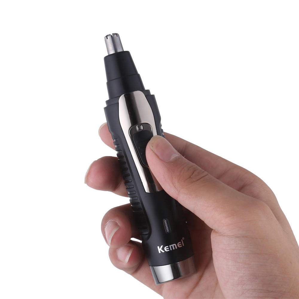 Tông đơ cạo râu / hớt tóc Kemei 2 trong 1 thiết kế tiện dụng