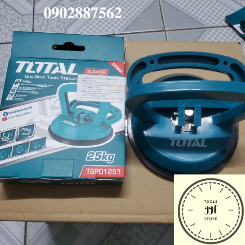 giác hút kính cầm tay total 25kg  TSP01251