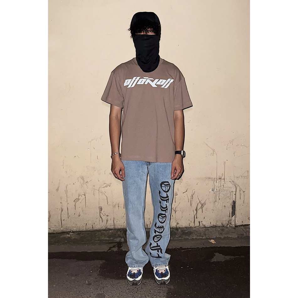 Áo thun nam ngắn tay OFFONOFF LOGO V2 TSHIRT BROWN