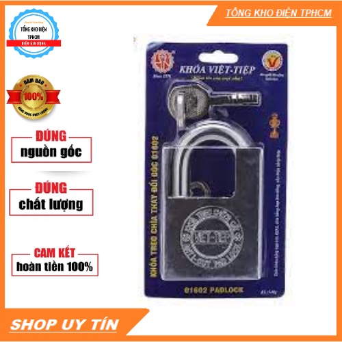 [chống cắt] Ổ khoá Việt Tiệp chống cắt LOẠI 5 CM VÀ 6 CM , loại lớn 96 x 60 ống phi 12mm