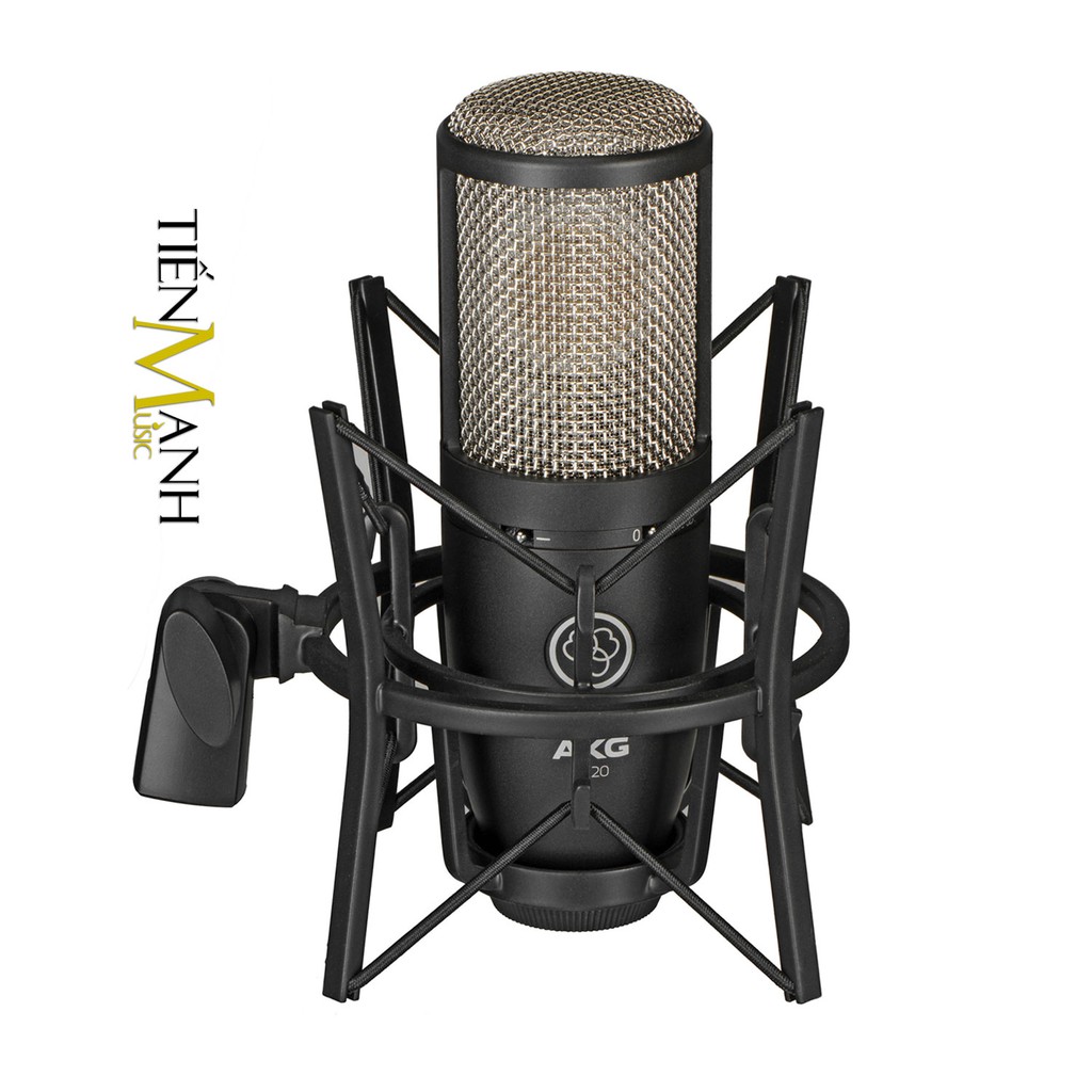 [Tặng Cable, Chính Hãng Mỹ] AKG P220 Micro Vocal Condenser Thu Âm Phòng Studio, Mic Biểu Diễn Microphone Cardioid