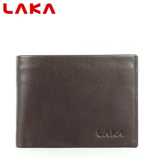 Ví da nam ví nam da bò thật thời trang laka vlk185 - màu nâu