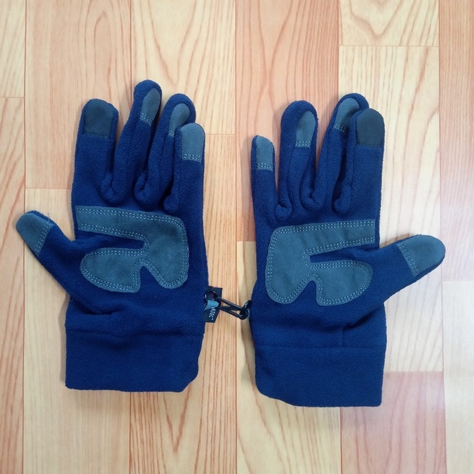 Găng tay cảm ứng chất nỉ 2 lớp siêu ấm The North Face