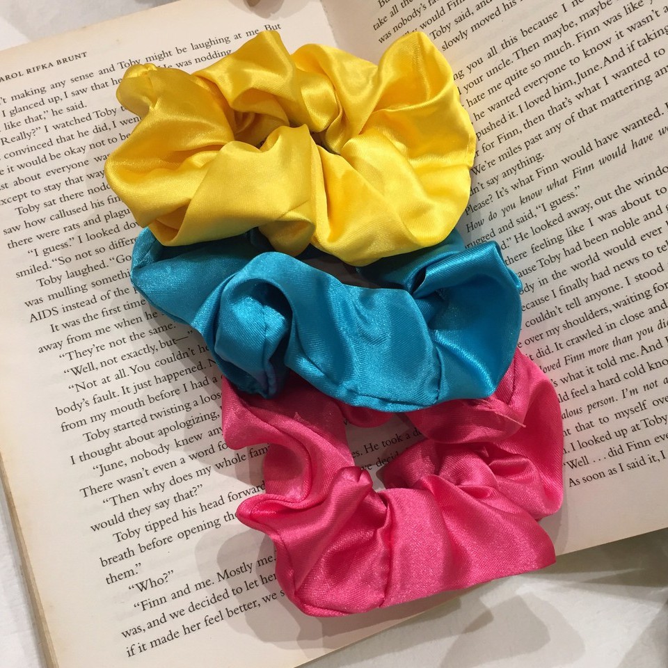 Dây Cột Tóc Scrunchie Bộ 52 Màu Đa Phong Cách - Phần 2 Scrunchies Theme Tropical