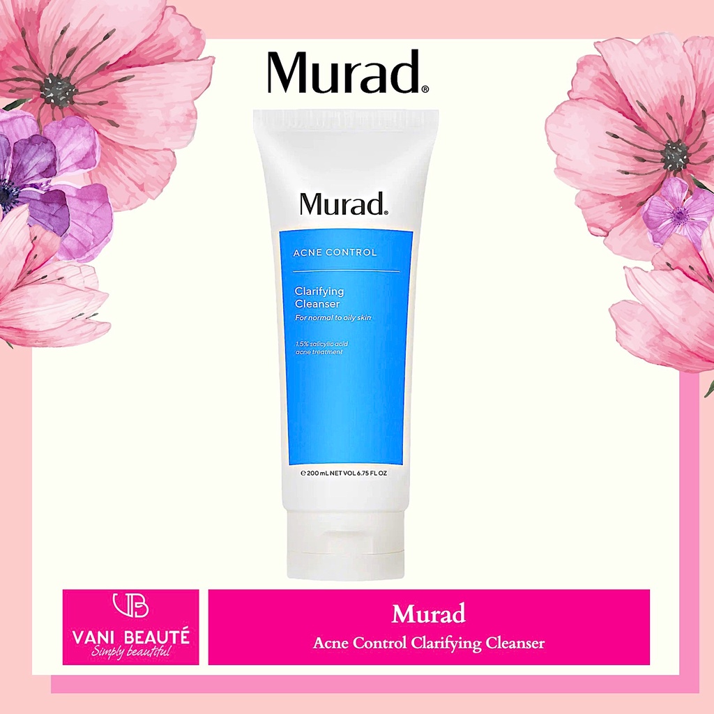 Sữa Rửa Mặt Cho Da Mụn Murad Acne Control Clarifying Cleanser 200ml