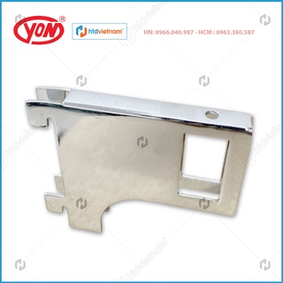 Cốc đỡ thanh húc cài thanh ray gắn tường đôi - HTD-CD06