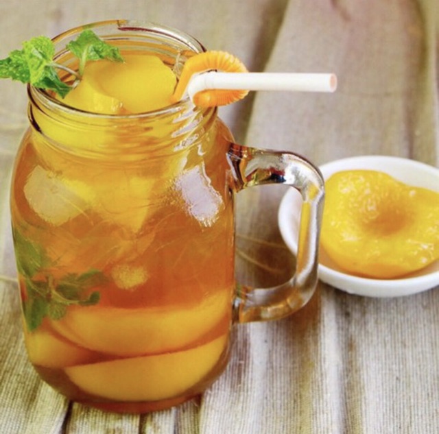 ĐÀO NGÂM HÀN QUỐC YELLOW PEACH 680G