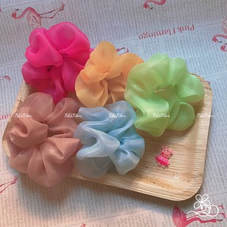 🎀 cột tóc scrunchies voan mỹ nhiều màu siêu xịn -
